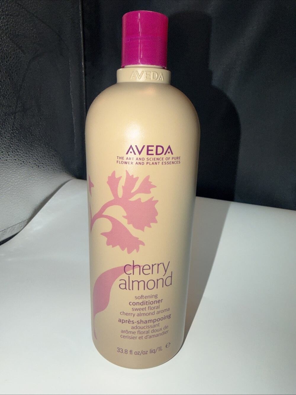 New! Aveda Cherry Almond Softening Conditioner Jumbo- 1000ml / 33.8 oz / 1L